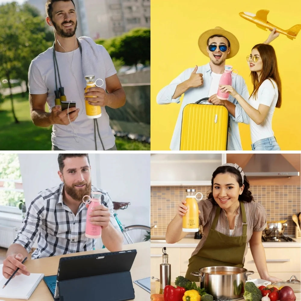 Fresh Juice Mini Portable Blender Bottle